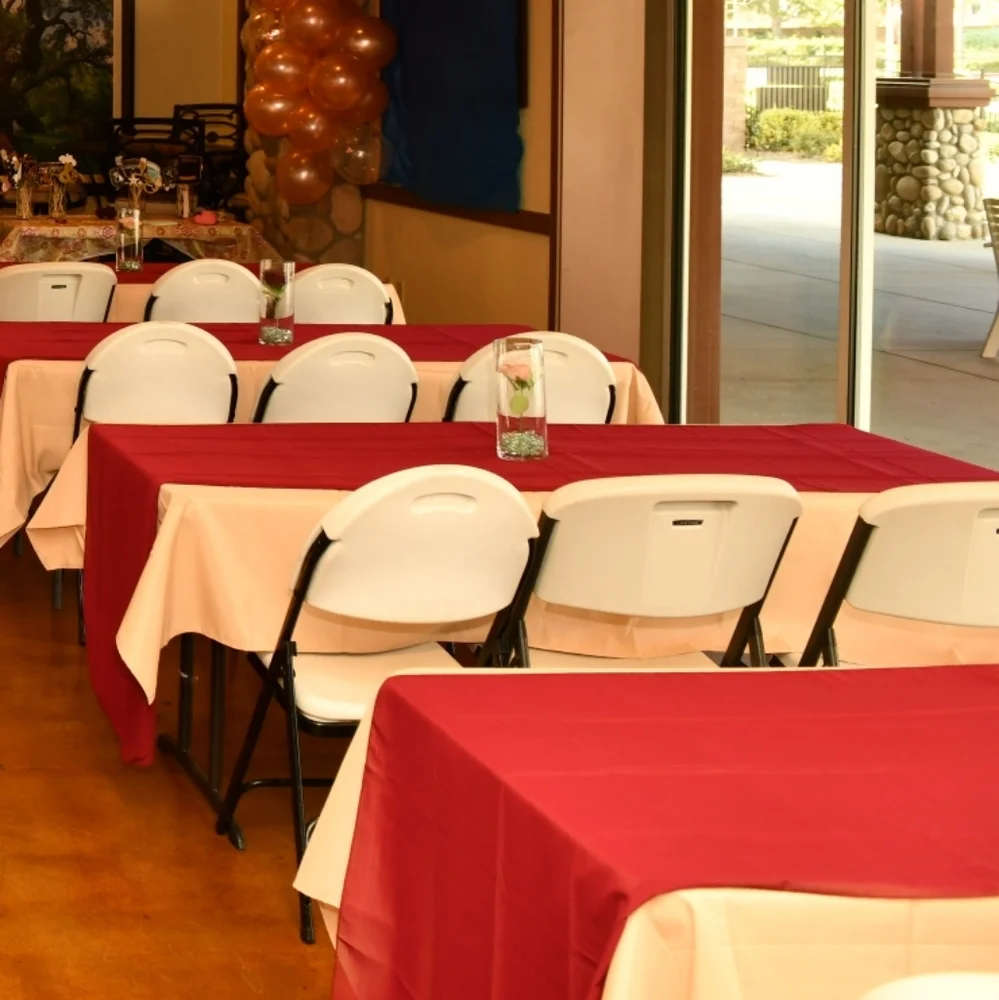N/A chiffon table